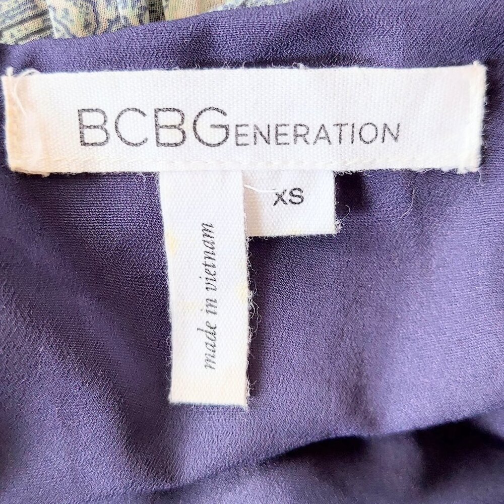 Bcbgeneration Women's Size Xs Pleated Spaghetti S… - image 7